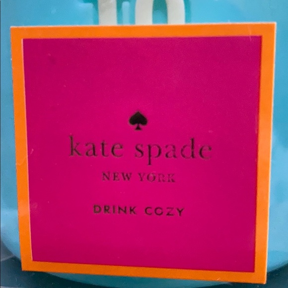 KATE SPADE  “LET’S CHILL, I’LL DRINK TO THAT” COZY - Picture 2 of 5